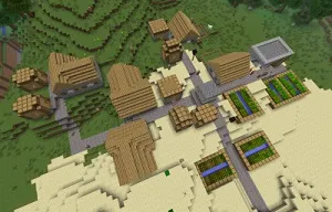 Як швидко знайти село в minecraft, комп'ютерні відповіді (мод на села в minecraft) Як швидко знайти село в minecraft, комп'ютерні відповіді