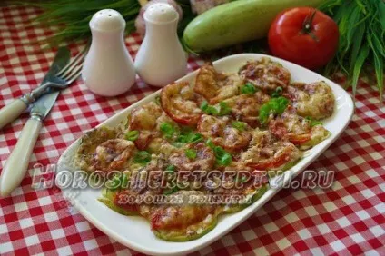 Кабачки з помідорами в духовці - вдалі поради (помідорами) Кабачки з помідорами в духовці - вдалі поради