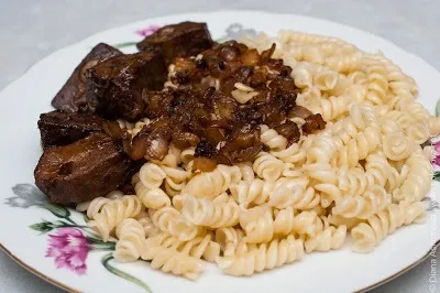 Печінка і гарнір