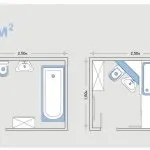 Планування ванної кімнати дизайн-проект для економії простору (дизайн-проект) Планування ванної кімнати дизайн-проект для економії простору