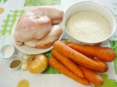 Плов з філе курки