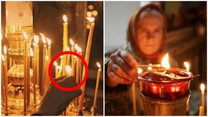 Чому в церкві не можна підпалювати свою свічку від поруч стоїть (підпалювати) Чому в церкві не можна підпалювати свою свічку від поруч стоїть