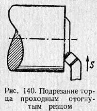 Підрізання торців і уступів