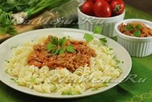 Підлива з фаршу до макаронів, рецепт з фото (підлива) Підлива з фаршу до макаронів, рецепт з фото