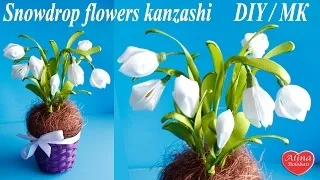 Проліски канзаші майстер-клас (проліски) Проліски канзаші майстер-клас