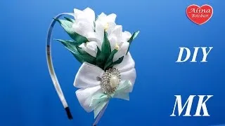 Проліски канзаші майстер-клас (Дорогі рукодільниці приємно) Проліски канзаші майстер-клас