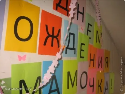 Підготовка до дня народження мами! 2часть (завершення), країна майстрів