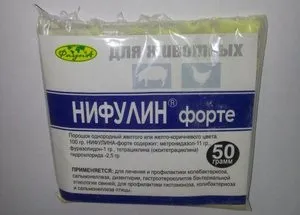 Препарат ніфулину-форте для птахів опис продукту, його лікувальні властивості, особливості і правила (птахів) Препарат ніфулину-форте для птахів опис продукту, його лікувальні властивості, особливості і правила