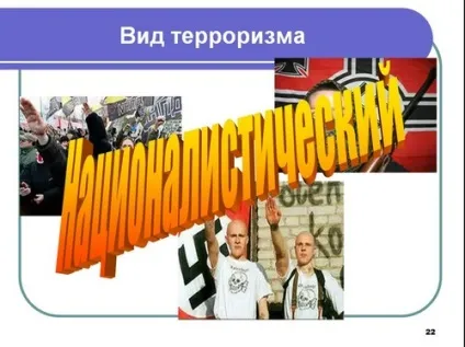 Презентації на тему тероризм і безпеку людини в сучасному світі, види терористичних (тероризм) Презентації на тему тероризм і безпеку людини в сучасному світі, види терористичних