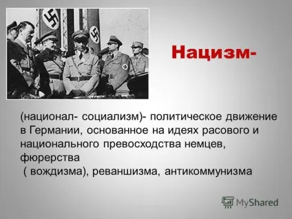 Презентація на тему зародження фашизму і нацизму в Європі (зародження фашизму і нацизму в Європі. Фашизм) Презентація на тему зародження фашизму і нацизму в Європі