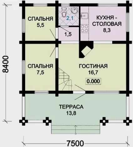 Проекти дачних будинків для сезонного тимчасового проживання (тимчасового) Проекти дачних будинків для сезонного тимчасового проживання