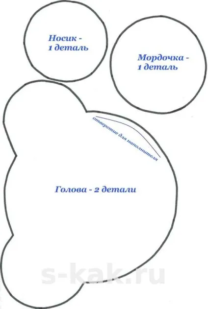 Прості викрійки іграшок з тканини своїми руками, ls (форма) Прості викрійки іграшок з тканини своїми руками, ls
