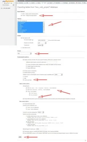 Як використовувати phpmyadmin в wordpress, все про wordpress