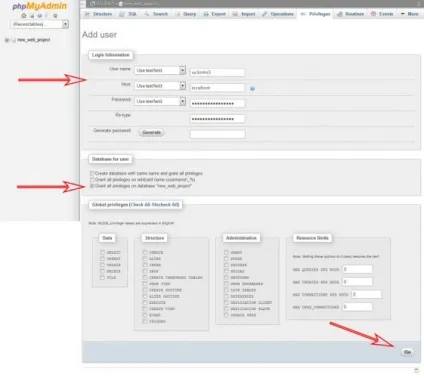 Як використовувати phpmyadmin в wordpress, все про wordpress
