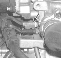 Перевірка справності стану і заміна датчика температури охолоджуючої рідини двигуна (їсть) (перевірка) Перевірка справності стану і заміна датчика температури охолоджуючої рідини двигуна (їсть)