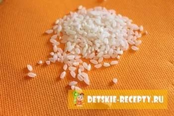 Протерта рисова каша для грудничка, дитячі рецепти, страви