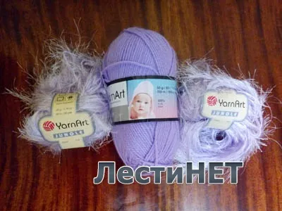Пряжа для в'язання хутряної жилетки (Межов жилет) Пряжа для в'язання хутряної жилетки