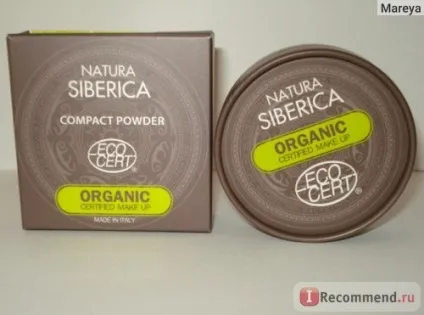 Пудра компактна natura siberica - «пудра natura siberica у відтінку 01 - не ідеальна, але дуже