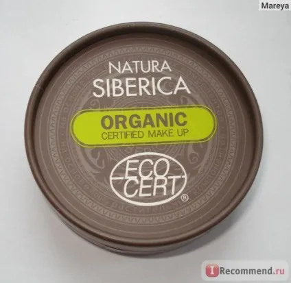 Пудра компактна natura siberica - «пудра natura siberica у відтінку 01 - не ідеальна, але дуже