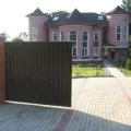 Розсувні ворота для дачі своїми руками (профільовані труби каркаса) Розсувні ворота для дачі своїми руками