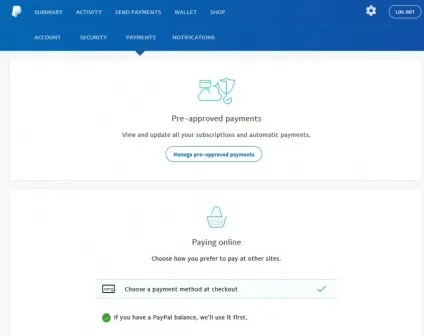Реєстрація в paypal