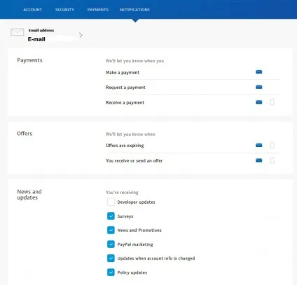Реєстрація в paypal
