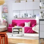 Рожевий інтер'єр і поєднання в ньому, lookcolor (інтер'єр) Рожевий інтер'єр і поєднання в ньому, lookcolor