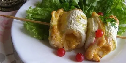 Рулети з кабачків - прості рецепти з фото (рулети) Рулети з кабачків - прості рецепти з фото