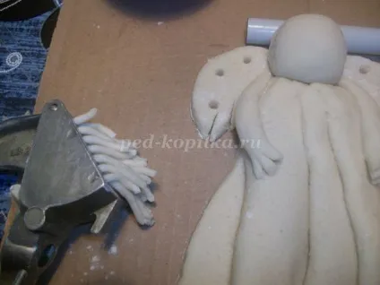Різдвяний янгол із солоного тіста своїми руками (різдвяний) Різдвяний янгол із солоного тіста своїми руками