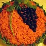 Салат з корейської моркви «рецепти салатів (салатів) Салат з корейської моркви «рецепти салатів