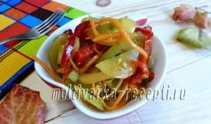 Салат з редису, капусти, перцю і огірків (солодкий перець) Салат з редису, капусти, перцю і огірків