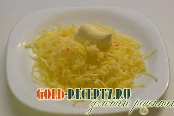 Салат - наречена - з чорносливом (чорносливом) Салат - наречена - з чорносливом