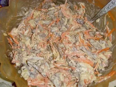 Салати з корейською морквою з рецептами приготування (морквою) Салати з корейською морквою з рецептами приготування