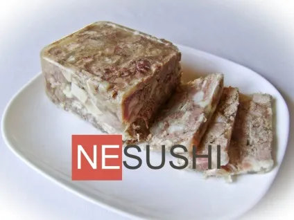 Сальтисон зі свинячої голови по-домашньому (приготувати сальтисон свинячої голови) Сальтисон зі свинячої голови по-домашньому