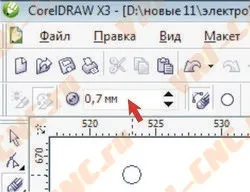 Саморобний верстат чпу - стаття про те як підготувати файл для лазерного різання в coreldraw