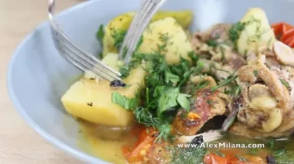 Найсмачніші курячі ніжки з овочами - дуже смачно (смачні) Найсмачніші курячі ніжки з овочами - дуже смачно