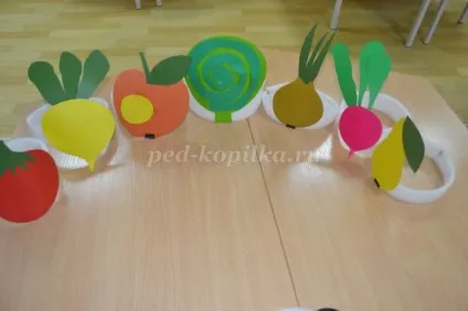 Шапочки грибочки своїми руками