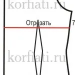 Шиємо жакетик-болеро (збільшити Форма болеро Натисніть) Шиємо жакетик-болеро