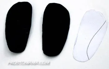 Шиємо взуття для ляльок своїми руками, просто мама