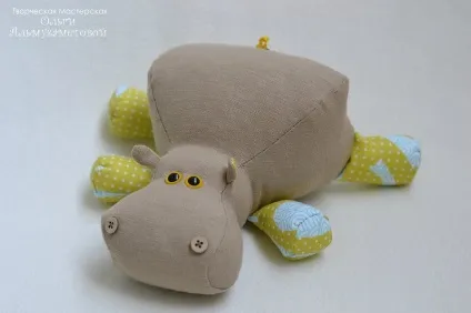 Шиємо бегемотика)))