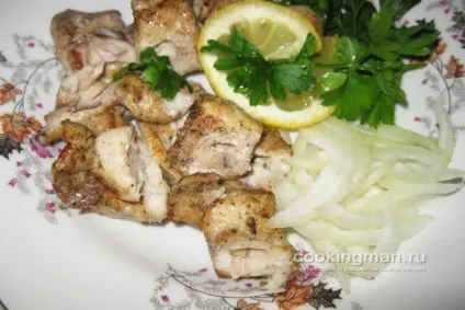 Шашлик з щуки - кулінарія для чоловіків (шашлик рецепти) Шашлик з щуки - кулінарія для чоловіків