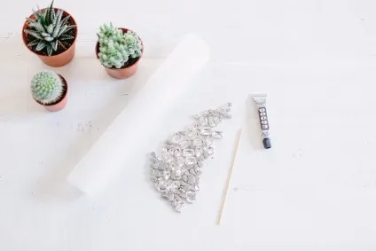 Шикарні сережки з страз своїми руками (diy)