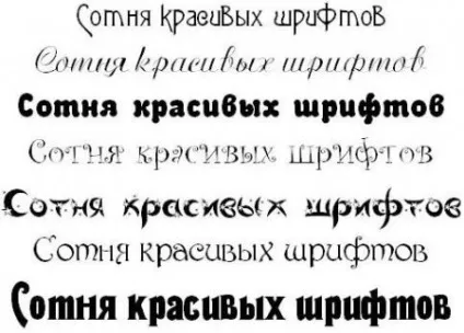 Шрифти красиві для powerpoint