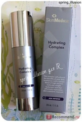 Сироватка для обличчя skinmedica hydrating complex - «skinmedica hydrating complex - одна з кращих (сироватка) Сироватка для обличчя skinmedica hydrating complex - «skinmedica hydrating complex - одна з кращих