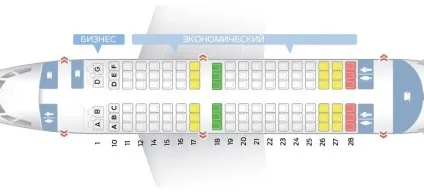 Скільки місць в пасажирському літаку схема розташування по буквах (сезон 2017) (клас місця в літаку) Скільки місць в пасажирському літаку схема розташування по буквах (сезон 2017)