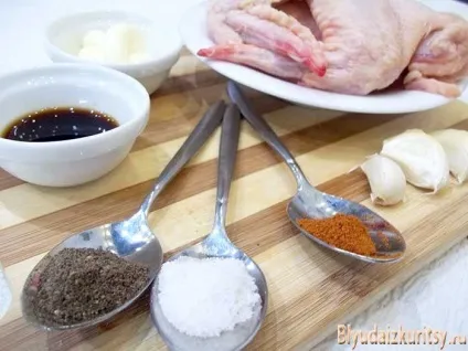 З якими спеціями поєднується курка (якими) З якими спеціями поєднується курка