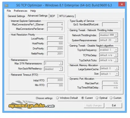 Завантажити sg tcp optimizer 4