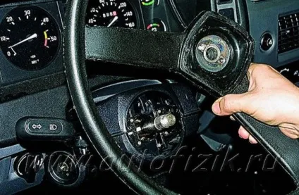 Зняття і розбирання рульової колонки (шарніра валу рульового механізму) Зняття і розбирання рульової колонки