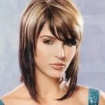 Стрижки для витягнутого особи з чубчиком, з великим носом (великим) Стрижки для витягнутого особи з чубчиком, з великим носом
