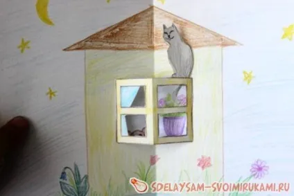 Сторінка для дитячої книги в стилі pop-up, майстер-клас своїми руками (сторінка) Сторінка для дитячої книги в стилі pop-up, майстер-клас своїми руками